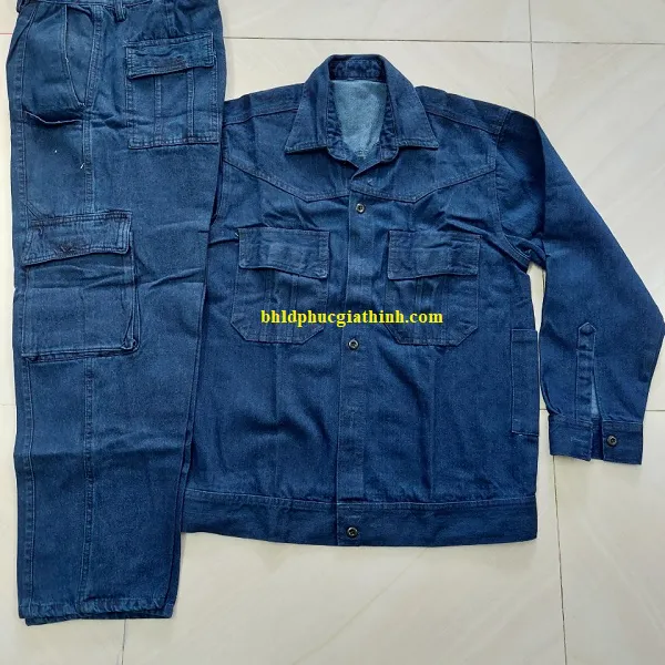 Quần áo bảo hộ Jean cho thợ hàn - thợ điện