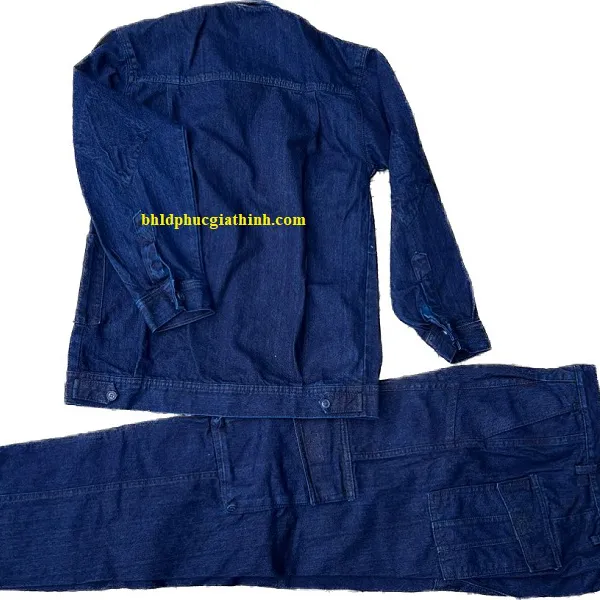 Quần áo bảo hộ Jean cho thợ hàn - thợ điện