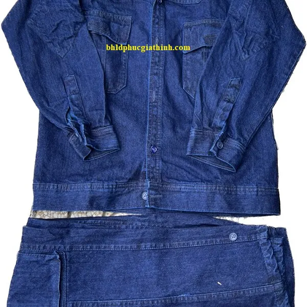 Quần áo bảo hộ Jean cho thợ hàn - thợ điện
