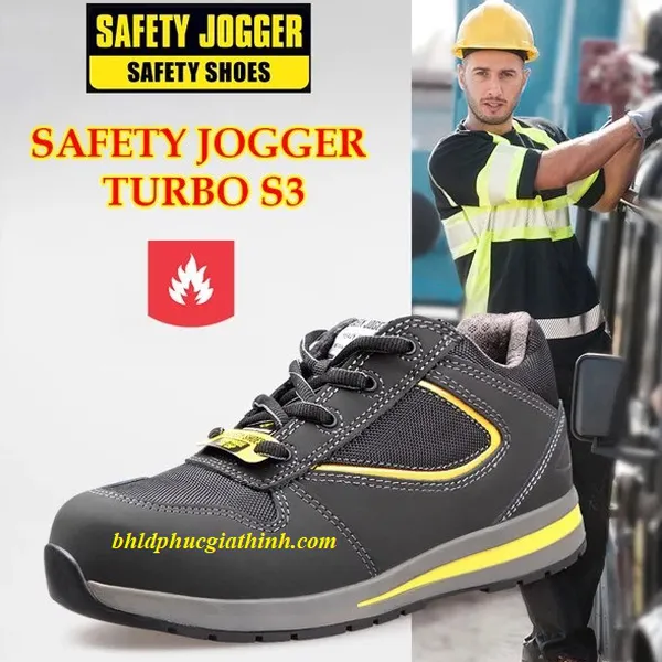 GIÀY BẢO HỘ CHỊU NHIỆT 300 ĐỘ JOGGER TURBO S3 HRO