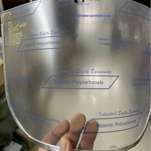 Tấm kính che mặt FC45 kết hợp với Nón đội đầu B1 thương hiệu Blue Eagle Đài Loan