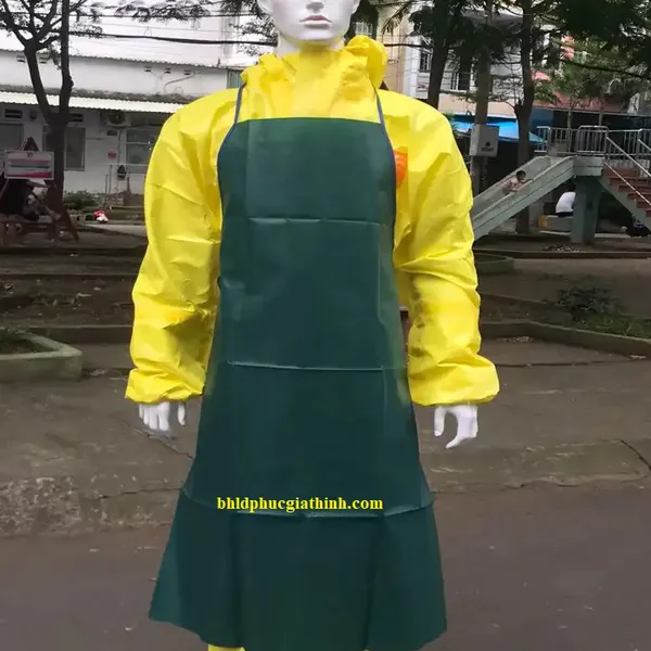 Tạp dề chống hoá chất nhiều lớp cao cấp Ansell Alphatec 4000 Model 212 chống được hơn 200 loại hoá chất