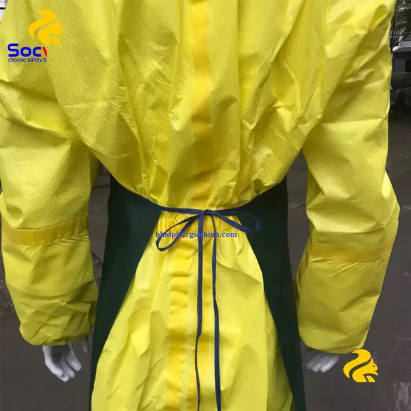 Tạp dề chống hoá chất nhiều lớp cao cấp Ansell Alphatec 4000 Model 212 chống được hơn 200 loại hoá chất