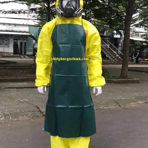 Tạp dề chống hoá chất nhiều lớp cao cấp Ansell Alphatec 4000 Model 212 chống được hơn 200 loại hoá chất