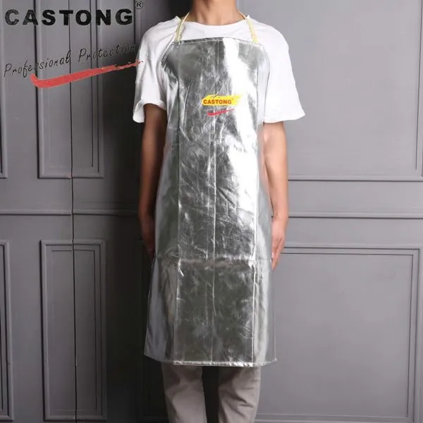 Tạp dề tráng nhôm chịu nhiệt 500 độ Castong MYBR-09060 2 lớp