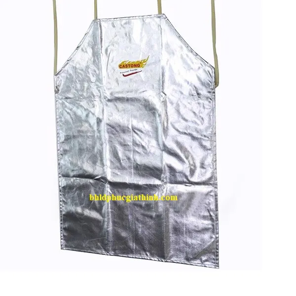 Tạp dề tráng nhôm chịu nhiệt 500 độ Castong MYBR-09060 2 lớp