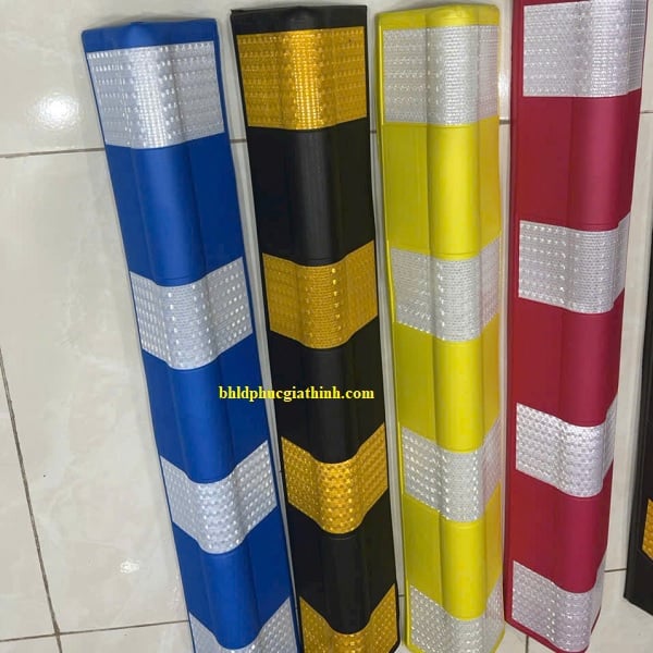 Thanh ốp cột EVA phản quang bo góc chống va đập kích thước 800 x 100 x 8mm