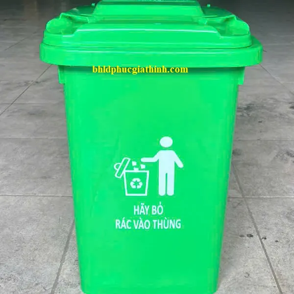 Thùng rác nhựa HDPE 30L siêu bền