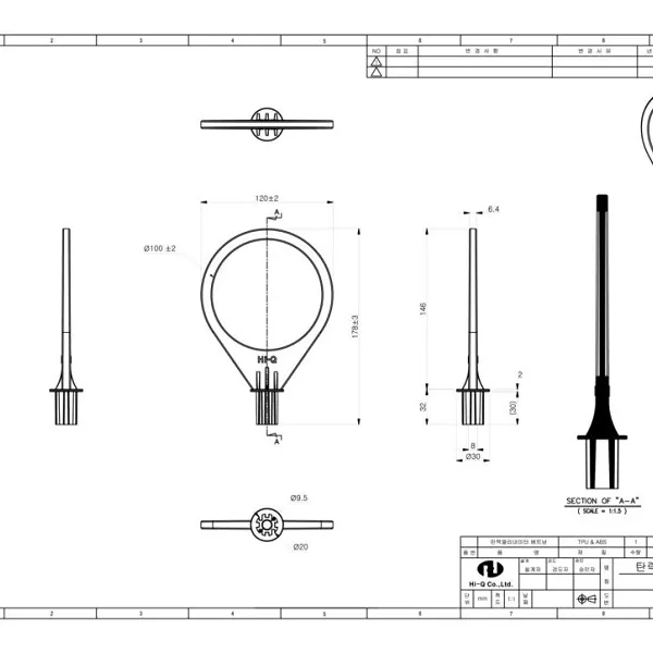 Tiêu phản quang mềm kích thước L120 x H178mm dùng trong giao thông đường bộ