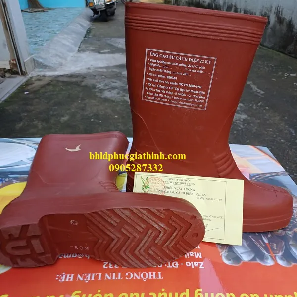 Ủng cao su cách điện 22KV VICADI