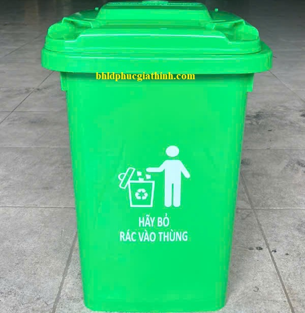 Thùng rác nhựa HDPE 30L siêu bền