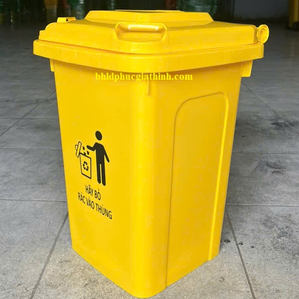 Thùng rác nhựa HDPE 30L siêu bền