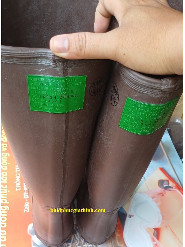 Ủng cách điện trung thế 26.5KV thương hiệu YOTSUGI Nhật Bản chính hãng
