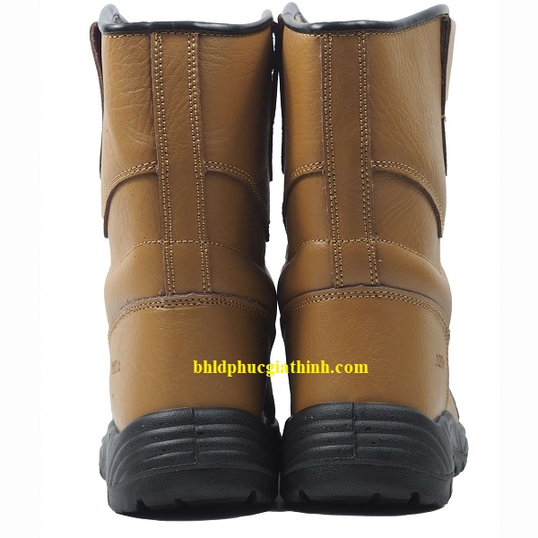 Ủng da bảo hộ mũi thép đế thép ANSA URI chất lượng cao