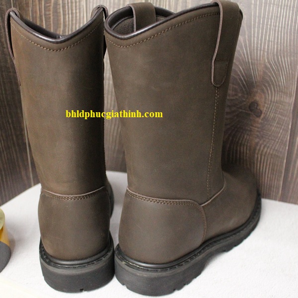 Ủng da bảo hộ mũi thép đế thép ANSA VERA chất lượng cao