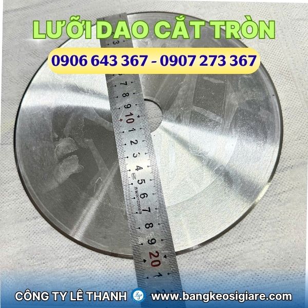Lưỡi cắt tròn công nghiệp giá sỉ, đa dạng kích thước Lưỡi cắt tròn đường kính 20cm