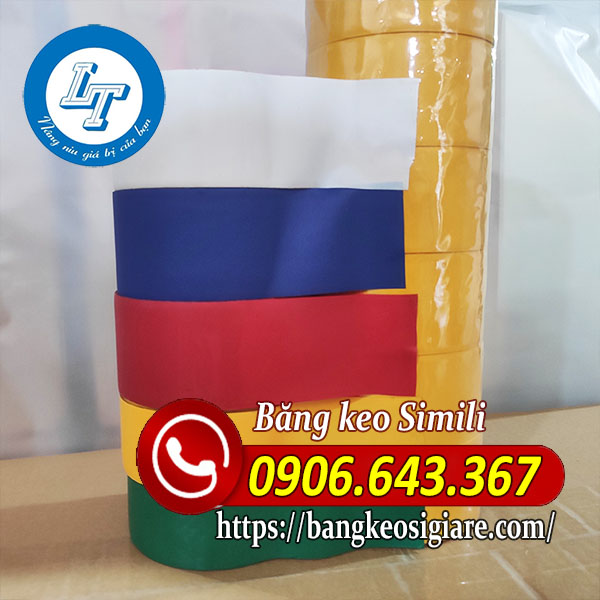 MÀU SẮC CỦA BĂNG KEO SIMILI