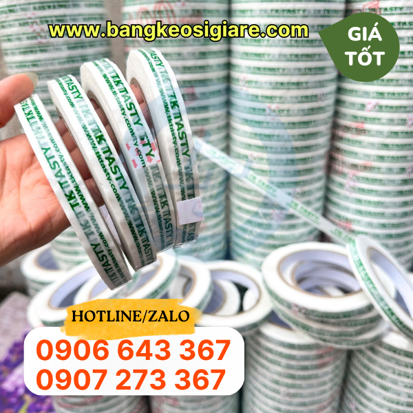 In băng keo thương hiệu riêng kích thước 1f2 nền màu In băng keo thương hiệu riêng kích thước 1f2 nền màu