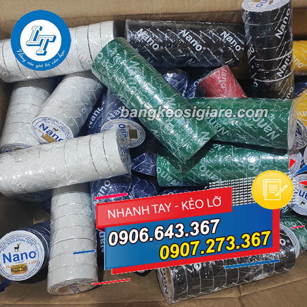 GIÁ SIÊU ƯU ĐÃI BĂNG KEO ĐIỆN NANO, NITTO CUỐI NĂM GIÁ SIÊU ƯU ĐÃI BĂNG KEO ĐIỆN NANO, NITTO CUỐI NĂM