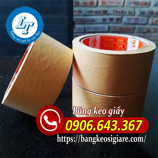 Băng keo giấy bò nhám Băng keo giấy bò nhám