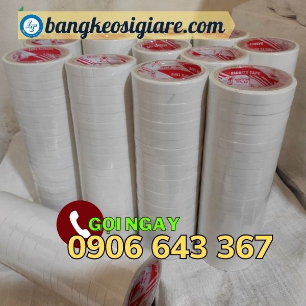 chất lượng băng keo 2 mặt trắng nước tại HCM băng dính 2 mặt