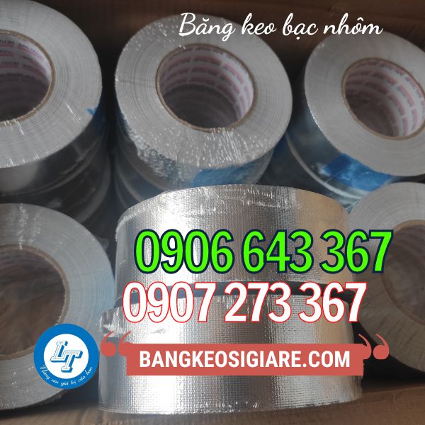 GIÁ BĂNG KEO BẠC NHÔM TẠI TPHCM băng keo nhôm bạc