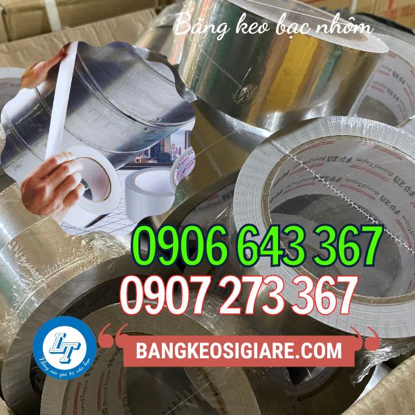 GIÁ BĂNG KEO BẠC NHÔM TẠI TPHCM băng keo nhôm