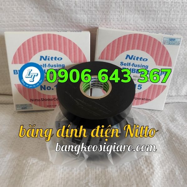 băng dính nitto cách điện hiệu quả mà giá rẻ băng keo điện nitto no.15