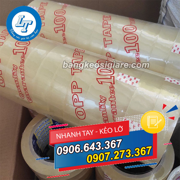 BĂNG KEO TRONG 2.4CM BĂNG KEO TRONG 2.4CM