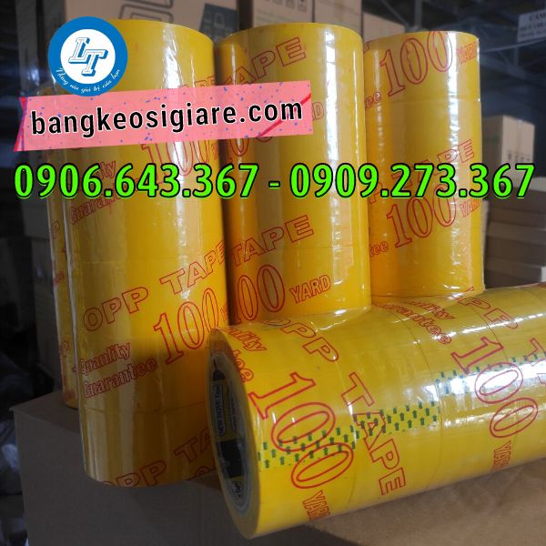 tìm nguồn cung cấp băng keo màu OPP giá rẻ nhất băng keo màu vàng