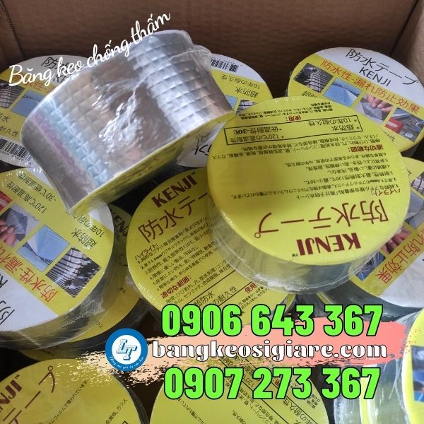 top băng dính chống thấm giá rẻ nên dùng băng keo chống thấm kenji