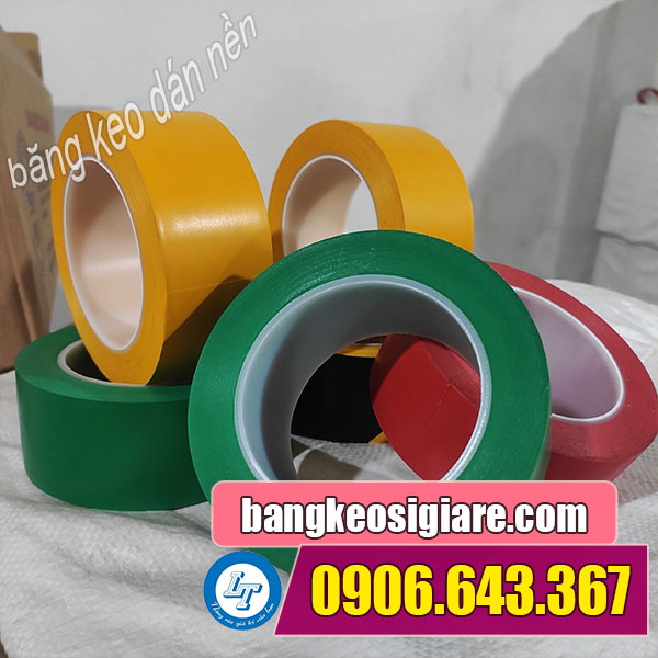 nhà cung cấp băng dính nền, băng dính cảnh báo TPHCM băng keo dính nền