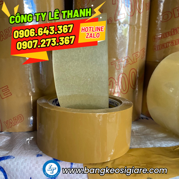 NHÀ CUNG CẤP BĂNG KEO UY TÍN TẠI TIỀN GIANG băng keo trong đục