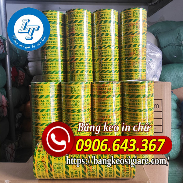 NHẬN IN CHỮ, IN LOGO LÊN BĂNG KEO THEO YÊU CẦU TẠI TPHCM băng keo in chữ
