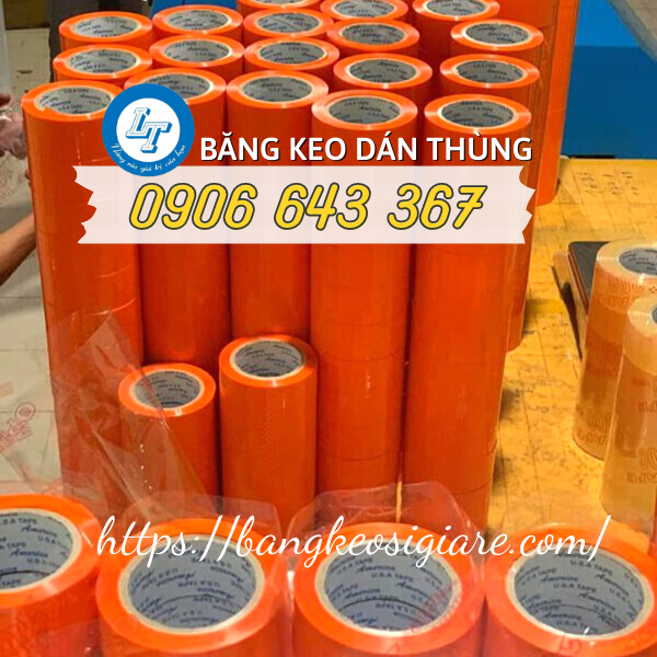 giá băng keo dán thùng mới nhất của năm băng keo màu