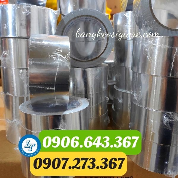 băng dính bạc, băng keo nhôm giá rẻ chất lượng cao băng dính bạc