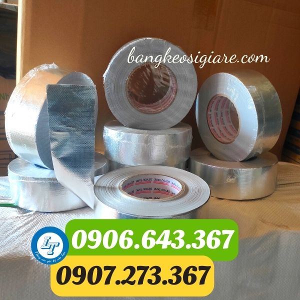 băng dính bạc, băng keo nhôm giá rẻ chất lượng cao băng keo bạc