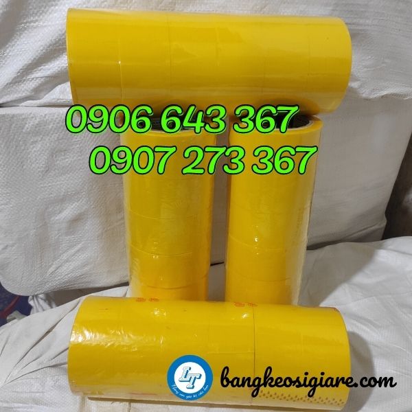nhà cung cấp sỉ băng keo màu opp hcm băng keo màu vàng