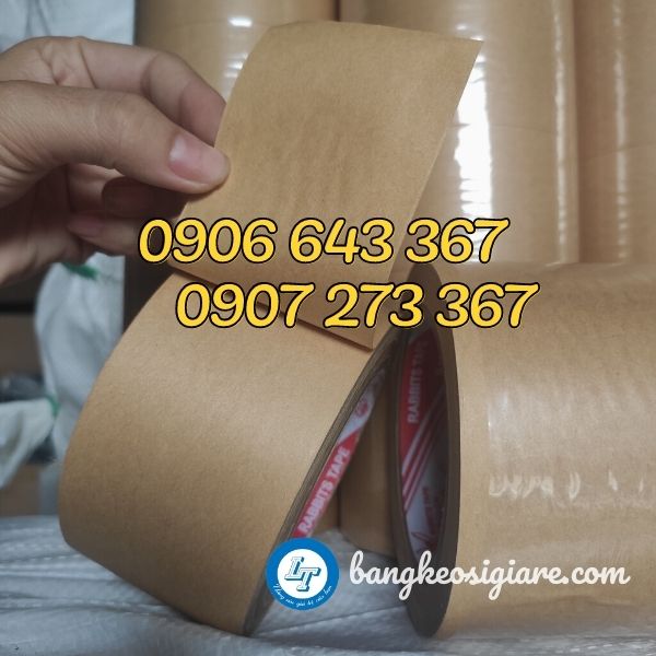 sỉ rẻ băng keo giấy da bò nhám 4f8 băng keo giấy nâu