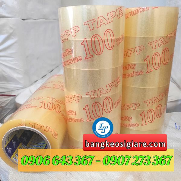 thị trường băng keo trong, băng keo đục 100 yard, 200 yard thị trường băng keo trong, băng keo đục 100 yard, 200 yard