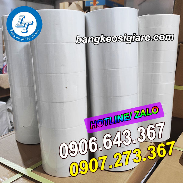 ĐẠI LÝ BĂNG KEO DÁN 2 MẶT 48MM X 10Y, 50Y GIÁ SỈ băng keo 2 mặt giá sỉ