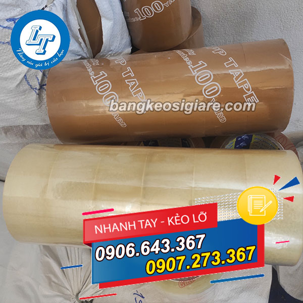CÔNG TY SẢN XUẤT BĂNG KEO HCM băng keo trong đục