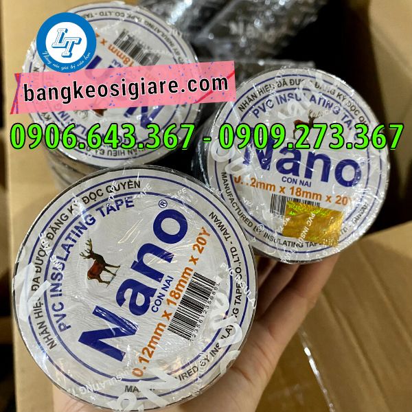 phân phối rẻ băng keo điện nano con nai đen băng keo điện nano con nai đen