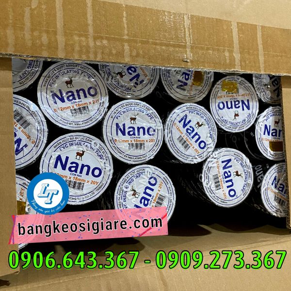 phân phối rẻ băng keo điện nano con nai đen băng keo điện nano con nai