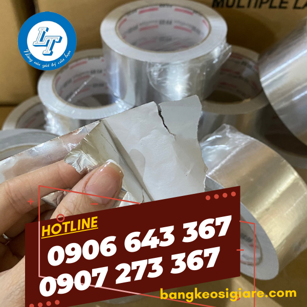 NHÀ SẢN XUẤT BĂNG KEO GIÁ SỈ RẺ, MIỄN PHÍ VẬN CHUYỂN HCM băng keo nhôm