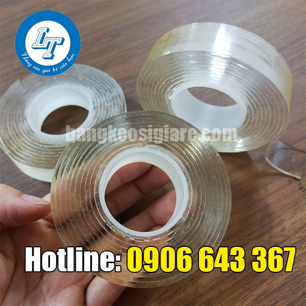NGUỒN HÀNG SỈ BĂNG KEO TRONG SUỐT SIÊU DÍNH băng keo trong suốt siêu dính