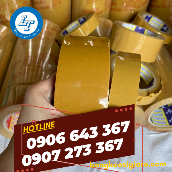 NHÀ SẢN XUẤT BĂNG KEO GIÁ SỈ RẺ, MIỄN PHÍ VẬN CHUYỂN HCM băng keo đục