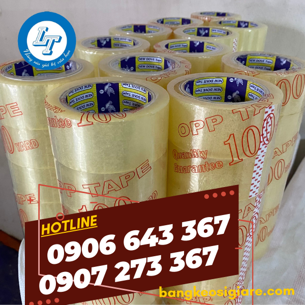 NHÀ SẢN XUẤT BĂNG KEO GIÁ SỈ RẺ, MIỄN PHÍ VẬN CHUYỂN HCM băng keo trong