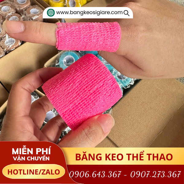 Băng keo thể thao bảo vệ cơ khớp hiệu quả Băng keo thể thao bảo vệ cơ khớp hiệu quả