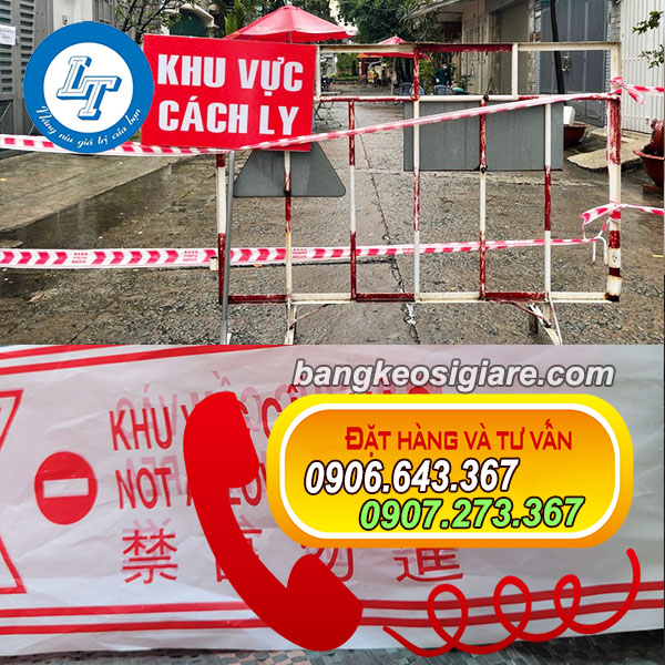 GIÁ BĂNG RÀO CẢNH BÁO LÕI GIẤY ứng dụng băng rào cảnh báo trong đời sống